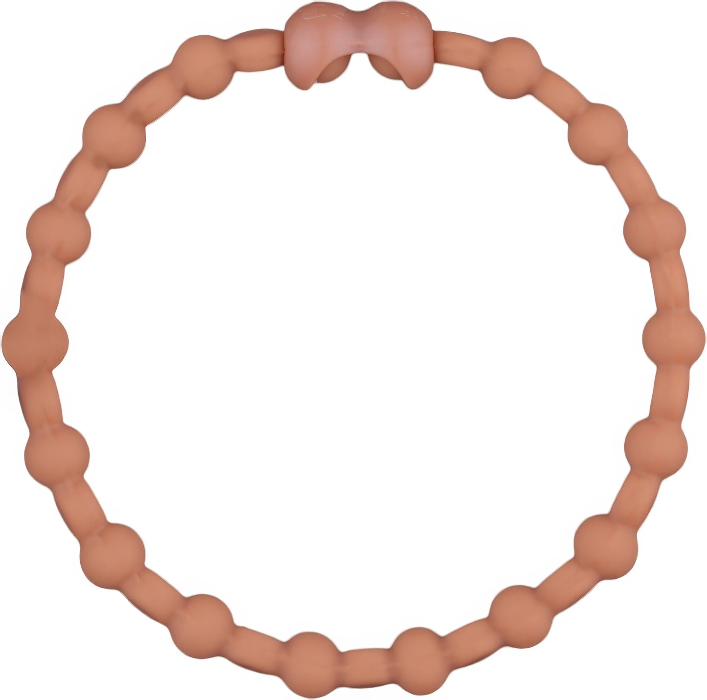 Light Brown Hair Ties (4-Pack): Elevate Your Hairstyle with Subtle Elegance