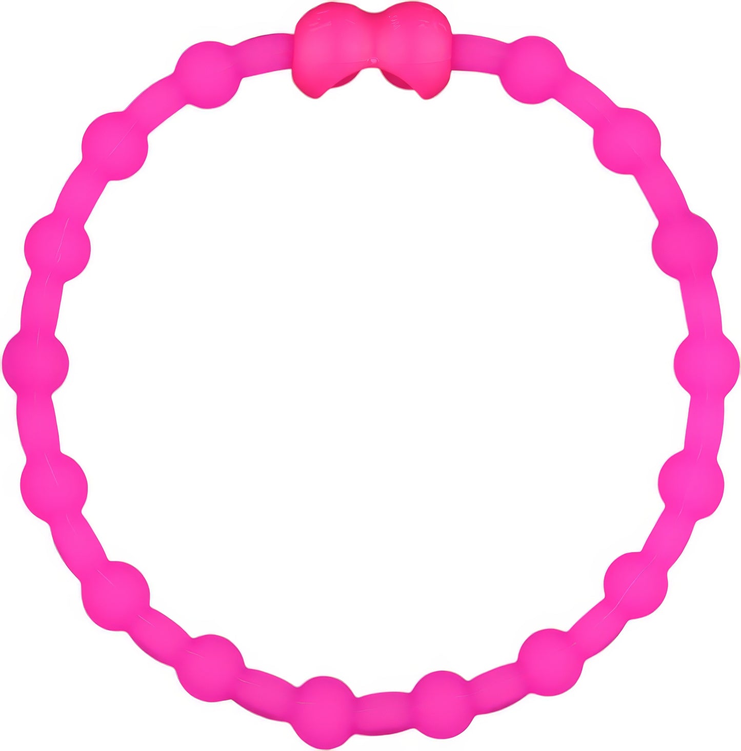 Pink Hair Ties (8 Pack): A Pop of Playful Charm for Every Look