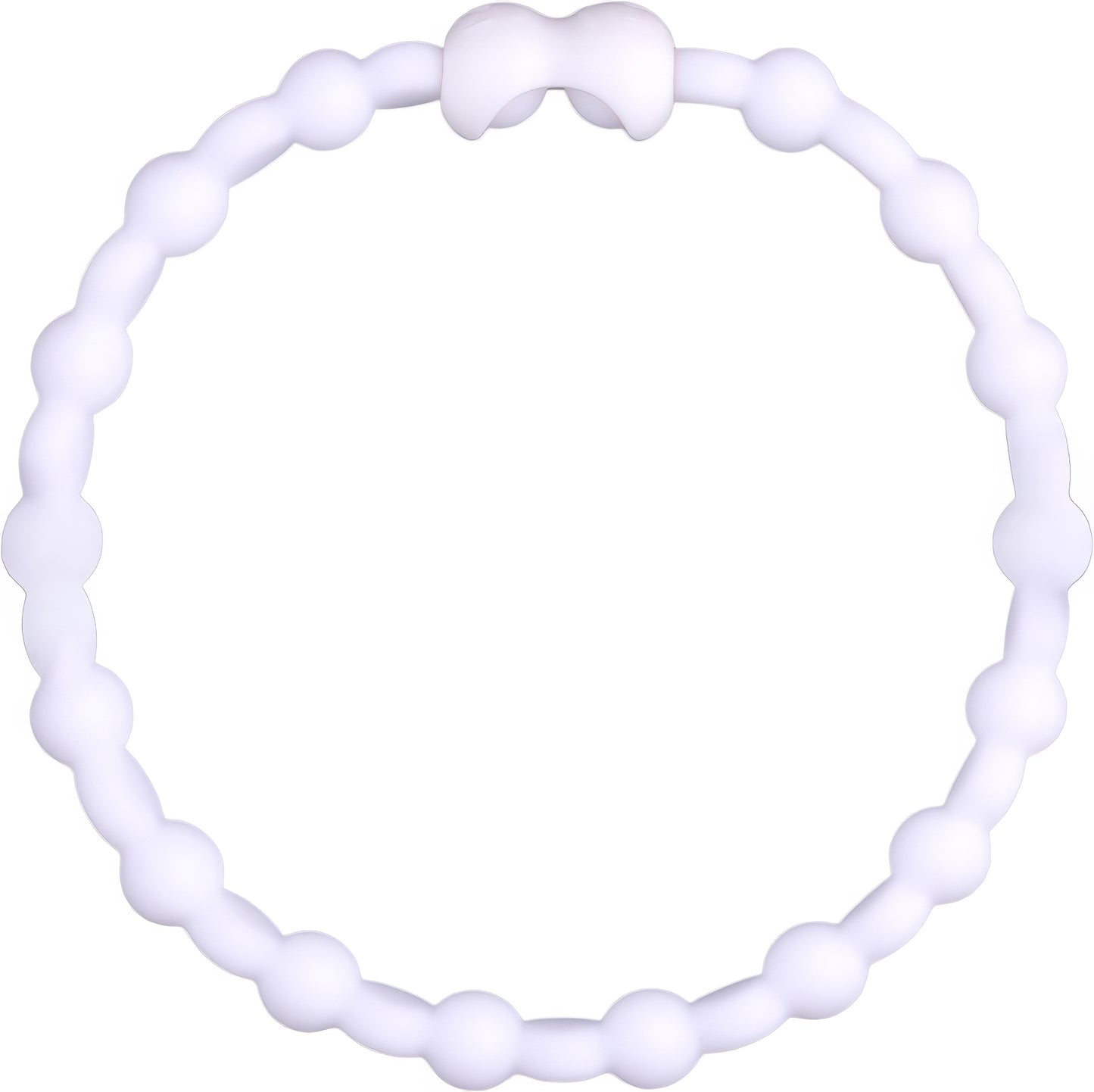 White Hair Ties (4-Pack): Timeless Versatility for Every Hairstyle