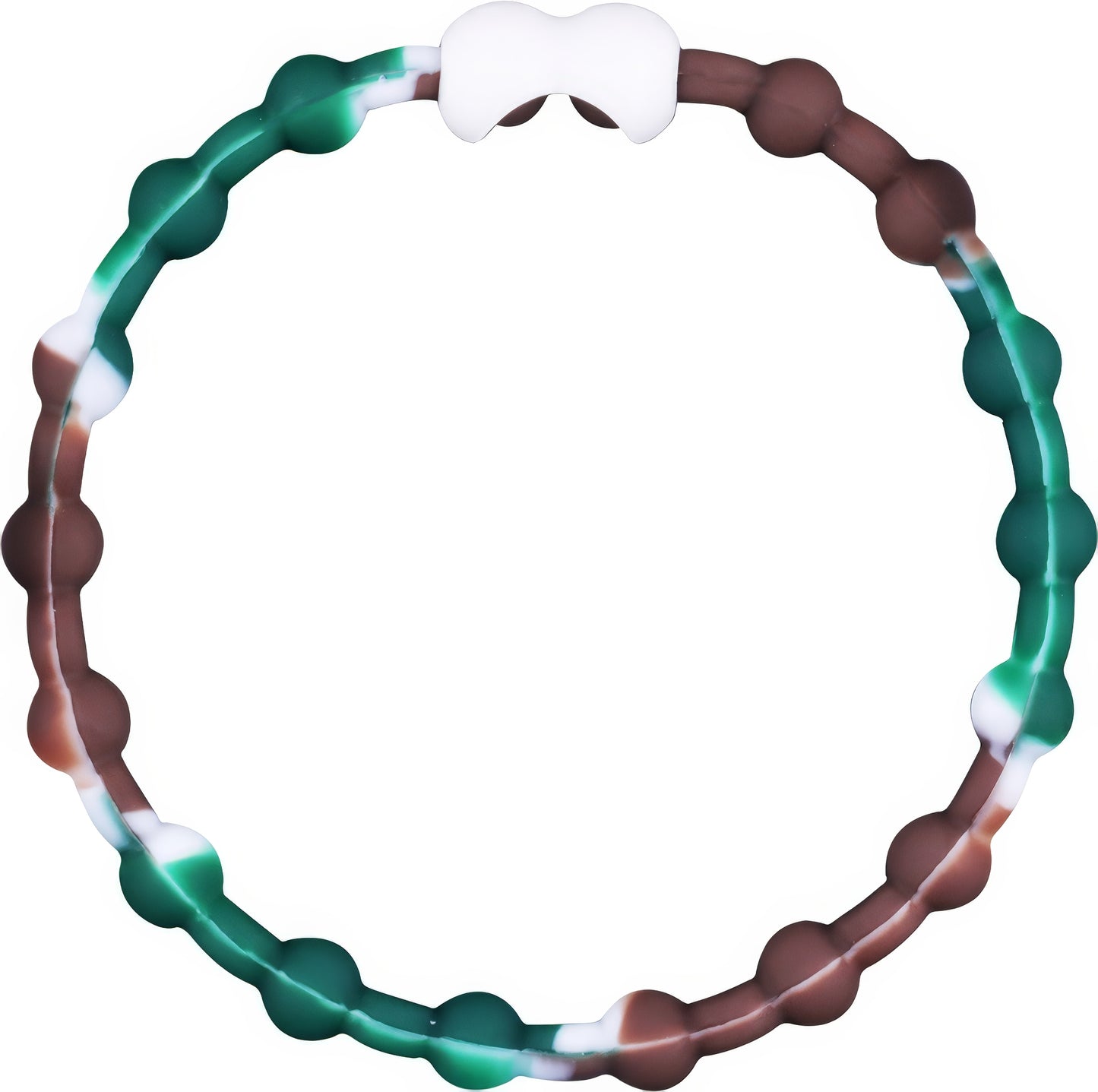 Camouflage Hair Ties (4 Pack) | Unique Design, Secure Hold, Comfortable Wear