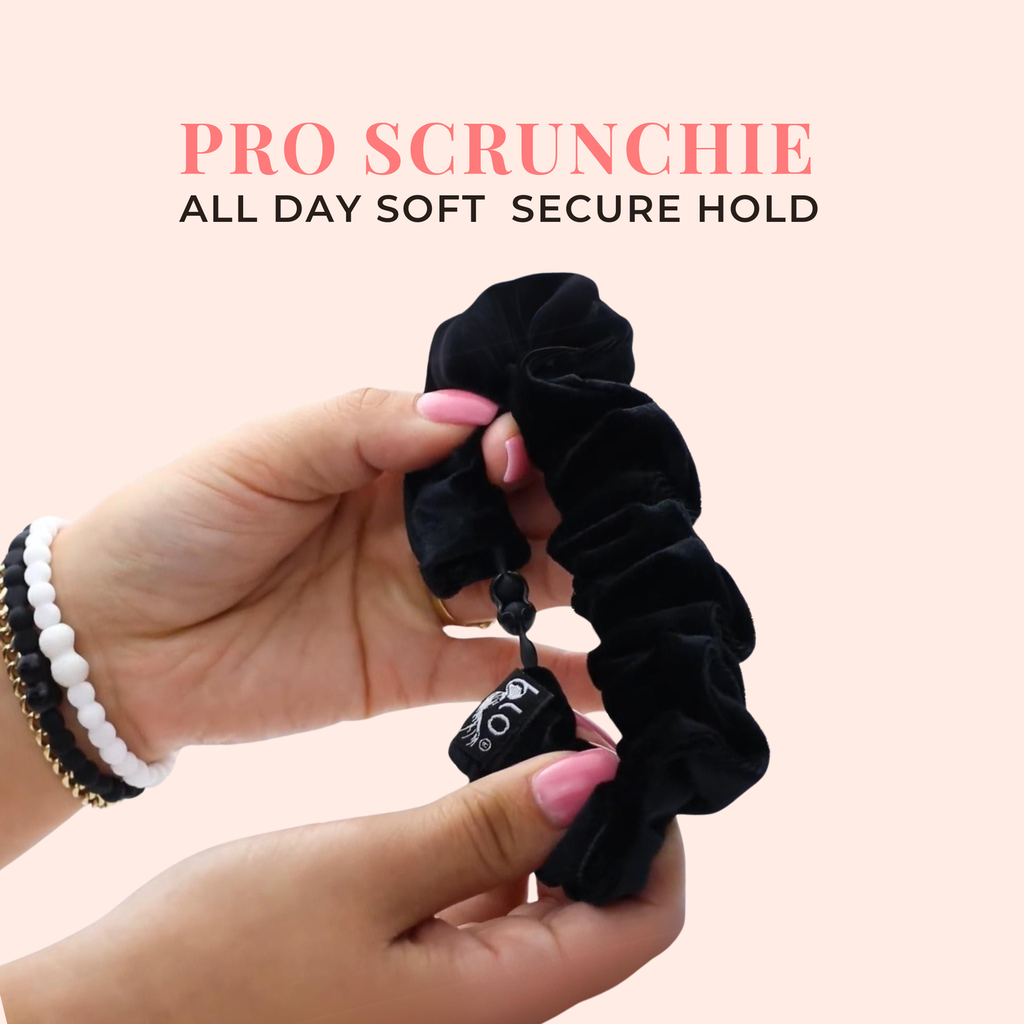 Pink PRO Scrunchie
