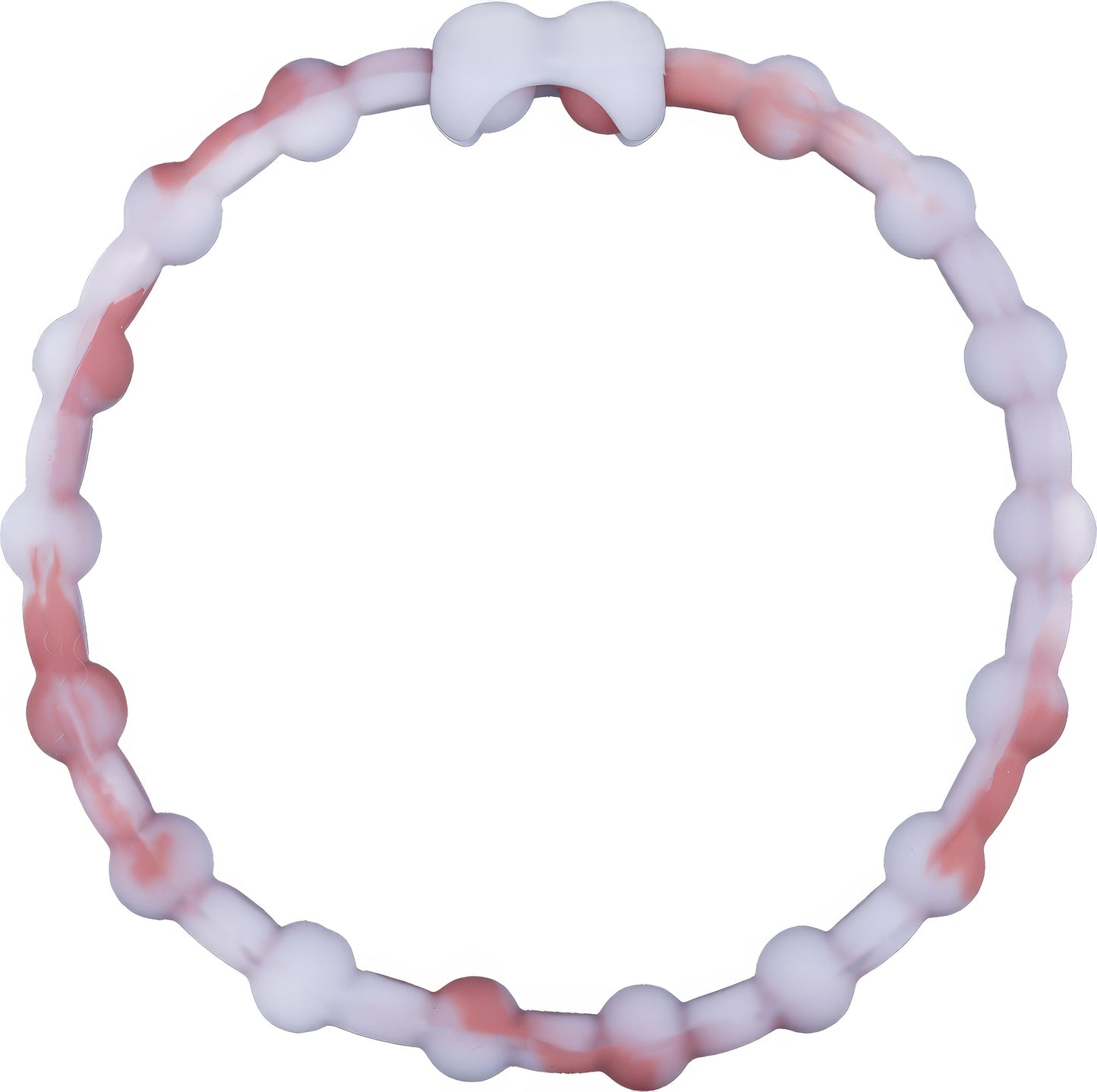 Cloudy Rose Hair Ties (4-Pack) | Soft Blush, Secure Hold, Gentle on Hair