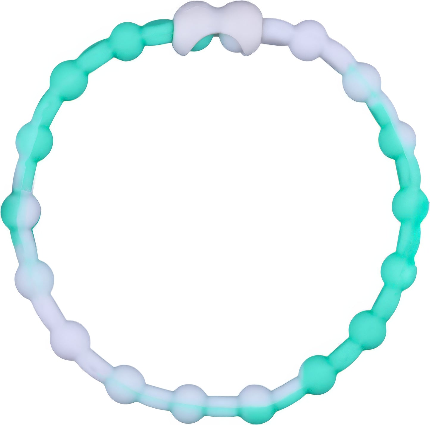 Cloudy Green Hair Ties (4-Pack) | Earthy Elegance, Secure Hold, Gentle on Hair