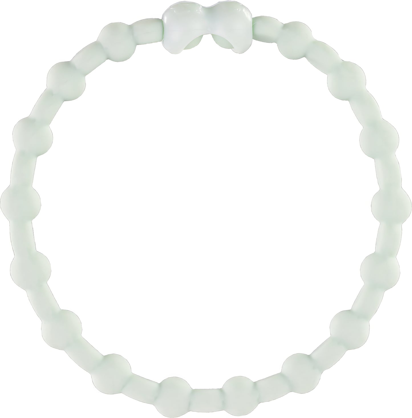 Soft Mint Hair Ties (8 Pack): Refresh Your Look with a Cool Pop of Color