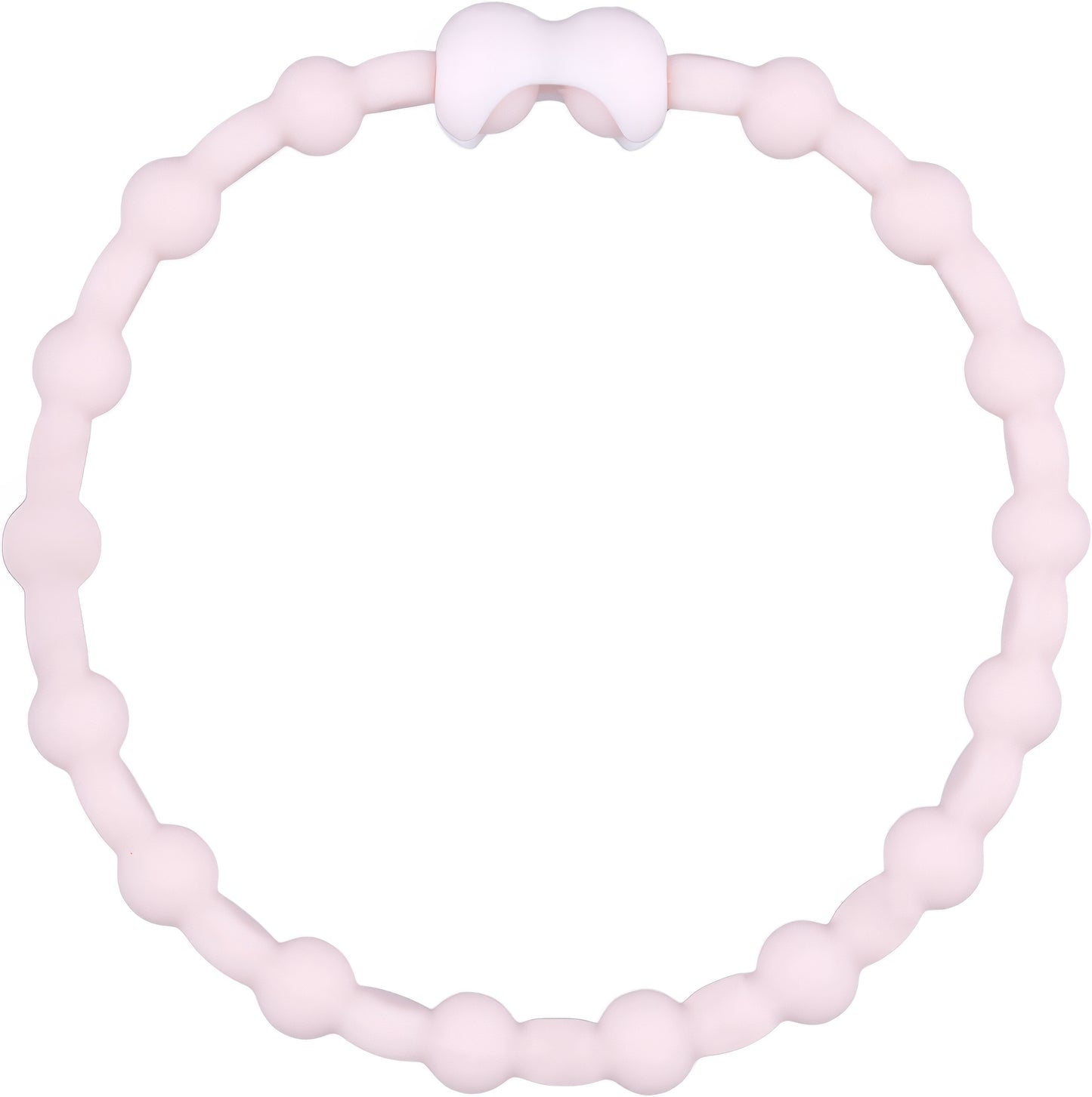 Blush Hair Ties (4 Pack) | Unique Design, Secure Hold, Gentle on Hair