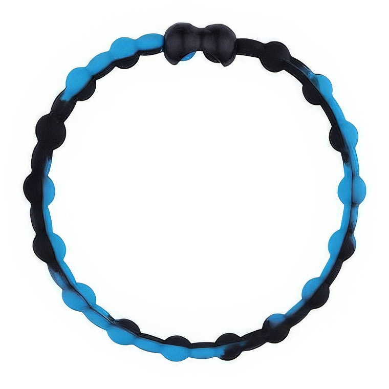 Black & Blue PRO Hair Ties (6-Pack): Bold Contrast for Effortless Style
