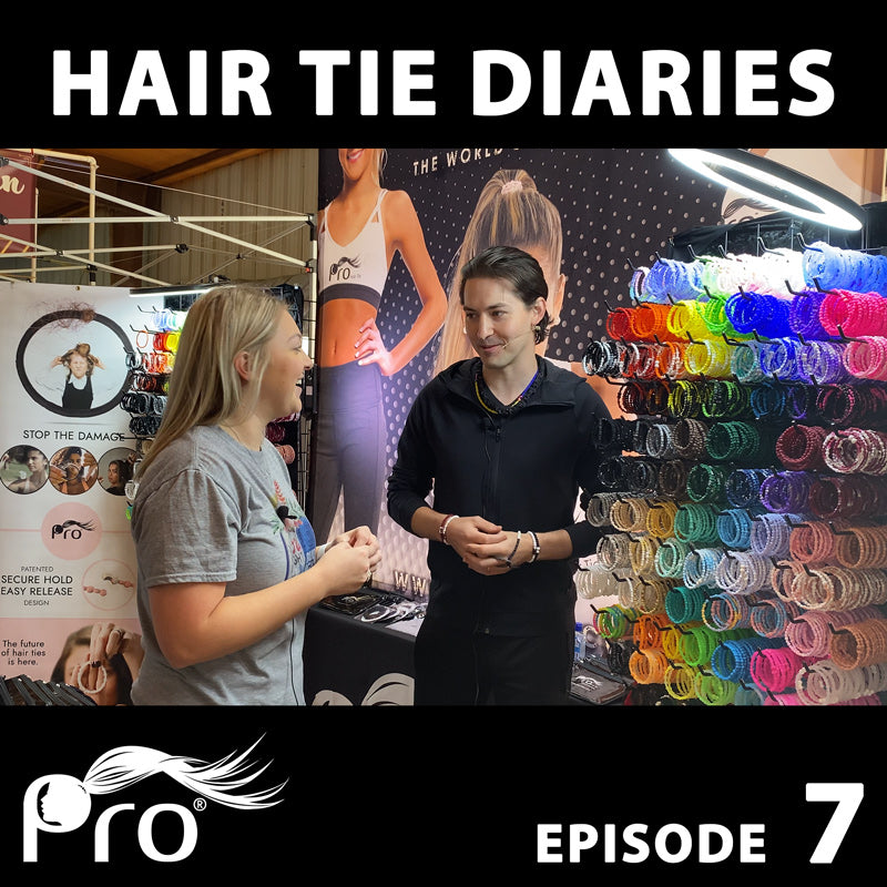 PRO Hair Tie Diaries - Short Straight Thin Hair - Episode 7