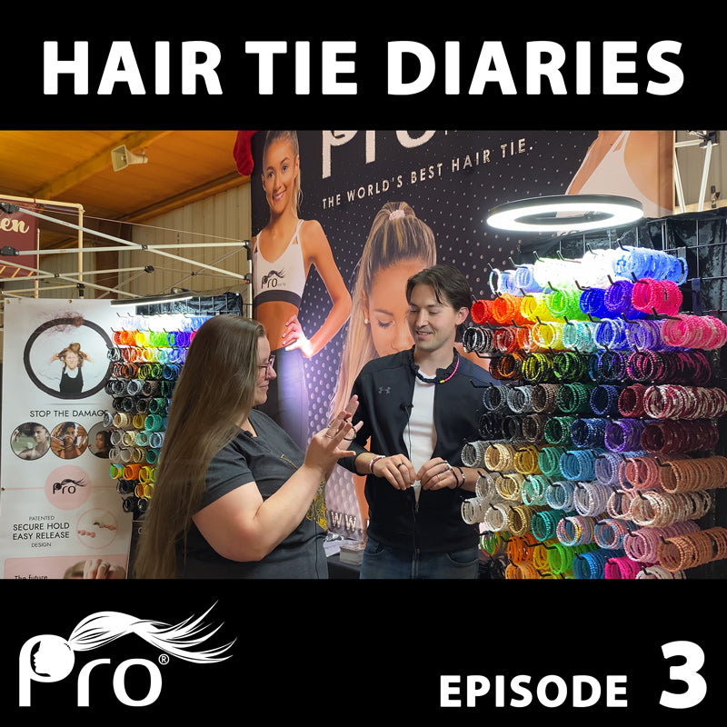 PRO Hair Tie Diaries - Long Thick & Straight Hair - Episode 3