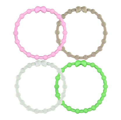 Pastoral Elegance Pack PRO Hair Ties (4-Pack) for Serene Styling