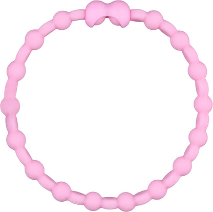 Pastel Pink Hair Ties (6-Pack): A Blush of Sweetness for Every Look
