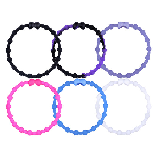Cosmic Contrast Pack PRO Hair Ties (6-Pack): A Universe of Style on Your Hair