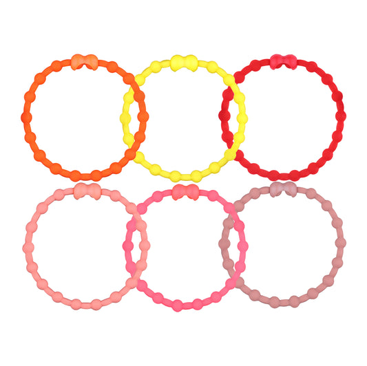 Golden Sunset Pack PRO Hair Ties (6-Pack): Capture the Warmth of Dusk in Your Hair