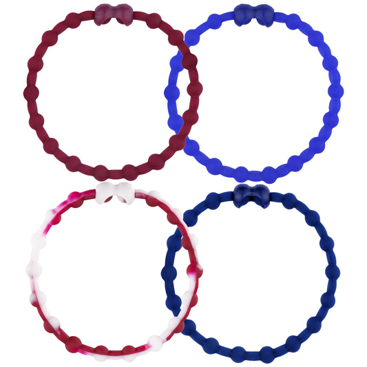 Royal Gardens Pack PRO Hair Ties (4-Pack): Flourish with Earthy Elegance