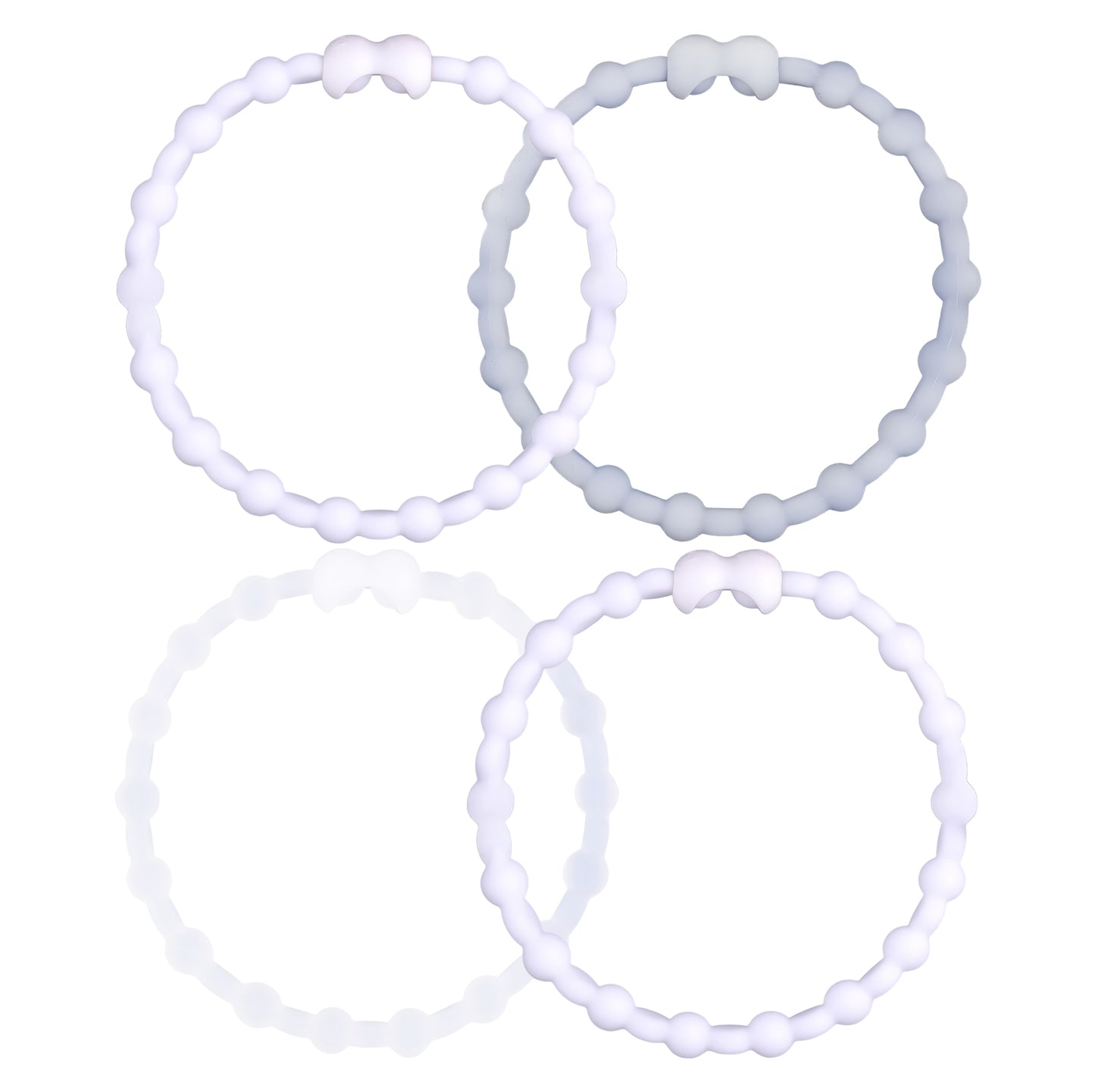 Lunar Reflection Pack PRO Hair Ties (4-Pack): Reflect Your Style with Celestial Elegance