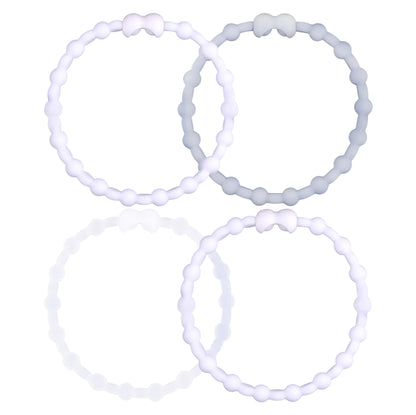 Lunar Reflection Pack PRO Hair Ties (4-Pack): Reflect Your Style with Celestial Elegance