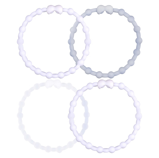 Lunar Reflection Pack PRO Hair Ties (4-Pack): Reflect Your Style with Celestial Elegance