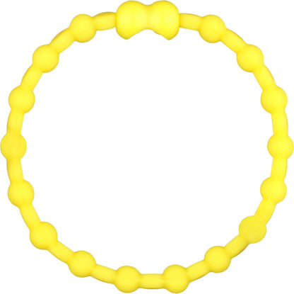 Yellow Hair Ties (4-Pack): Sunshine for Your Hair