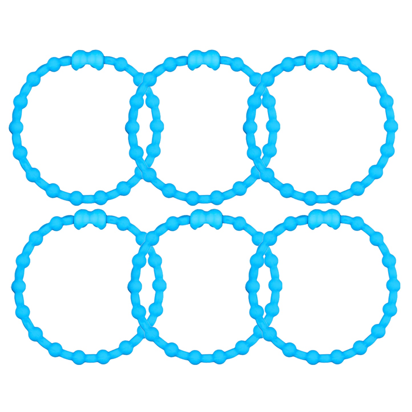 Baby Blue PRO Hair Ties (6-Pack): A Breath of Fresh Air for Your Hair