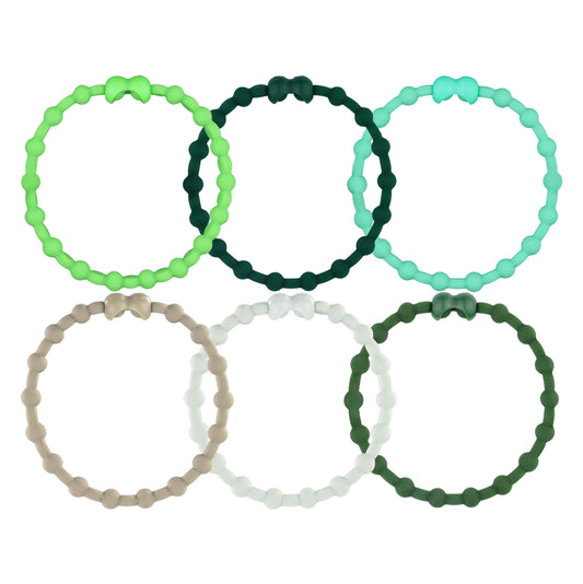 Forest Whisper Pack PRO Hair Ties (6-Pack): Soft Breezes &amp; Natural Beauty for Your Hair