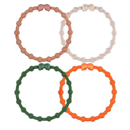 Safari Sunset Pack PRO Hair Ties (4-Pack): Channel the Warmth of an African Sunset