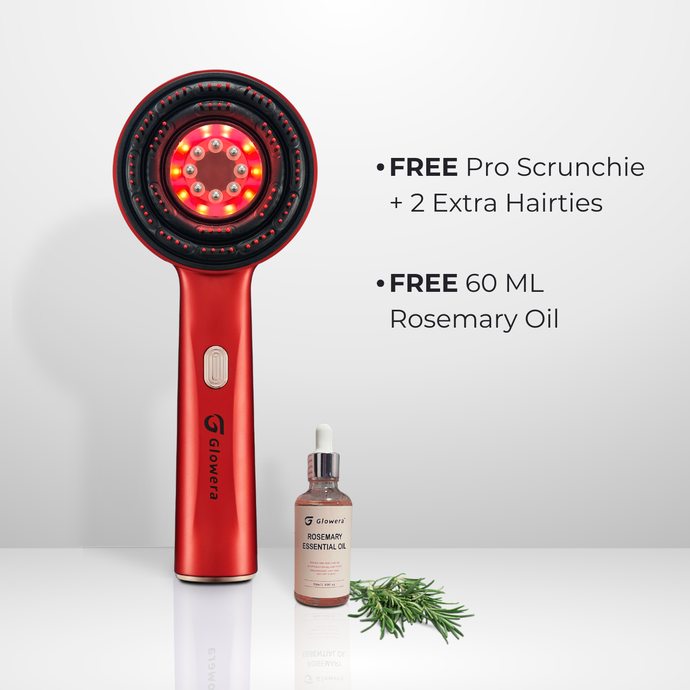 Glowera™ Red Light Scalp Massager
