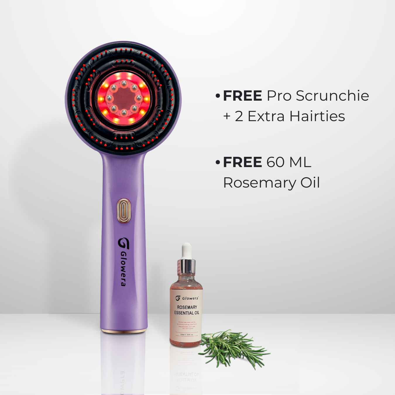Glowera™ Red Light Scalp Massager