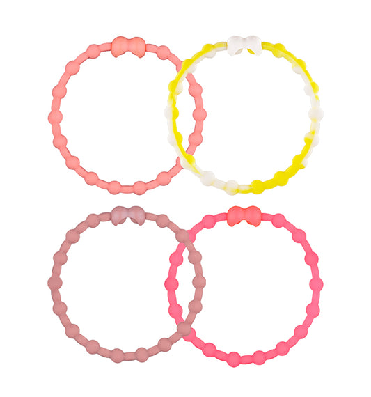 Golden Meadows Pack PRO Hair Ties (4-Pack): Embrace the Radiant Beauty of Spring