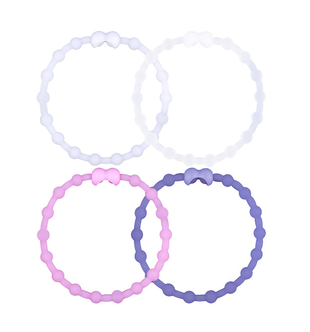 Lunar Glow Pack PRO Hair Ties (4-Pack): Illuminate Your Style with Celestial Hues