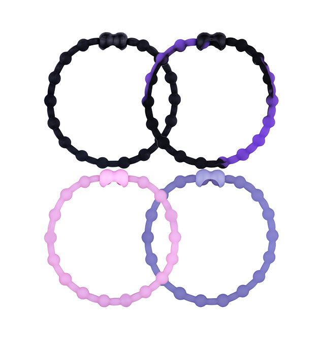 Dusk to Dawn Pack PRO Hair Ties (4-Pack) | Effortless Style Around the Clock