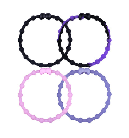 Dusk to Dawn Pack PRO Hair Ties (4-Pack) | Effortless Style Around the Clock